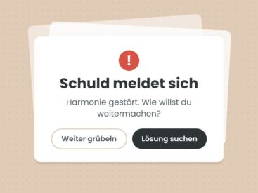 Ausmisten im Kopf geht nie so gut wie in einer Lebenskrise